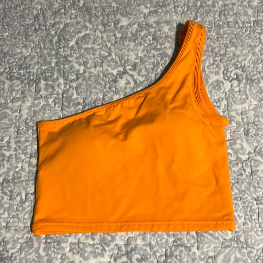 Klassy Network Orange Croptop
